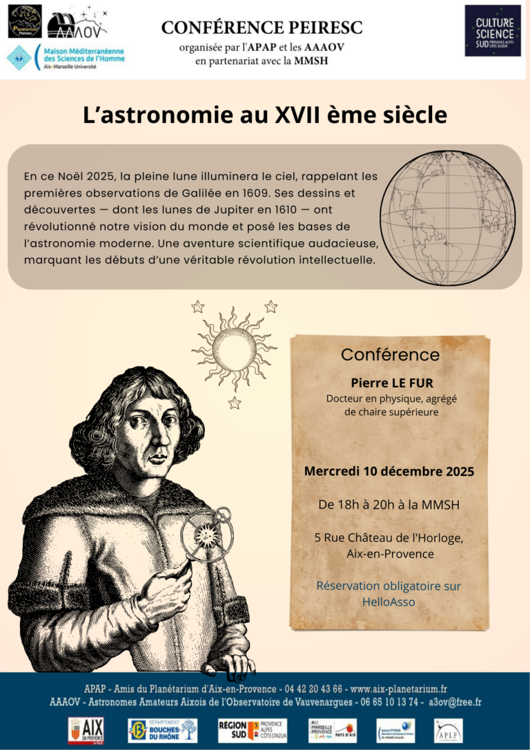L’astronomie au XVII ème siècle